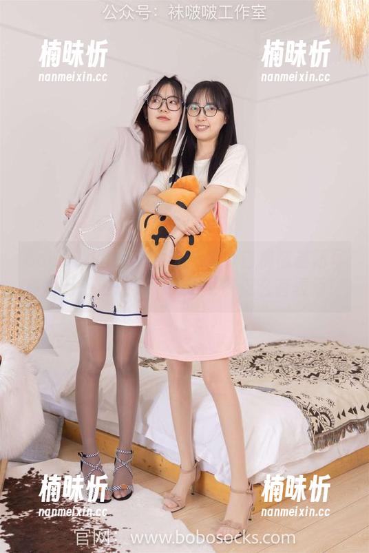 BoBoSocks袜啵啵-稚予 BoBoSocks袜啵啵 - 稚予白棉袜最新写真,万万没想到,袜子可以这么有表情!