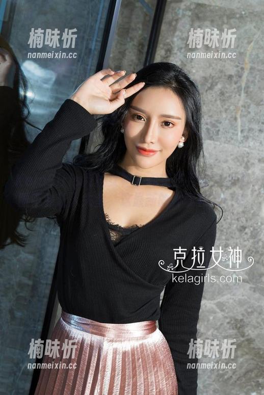 KelaGirls克拉女神 - 希望芝月的天使原图不会让人失望，这最新的外表有点意思。
