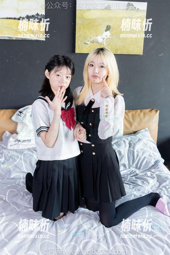 袜啵啵 - 甜甜圈：水手服特辑，最新原图大放送，之后能不能吃得下甜甜圈呢？